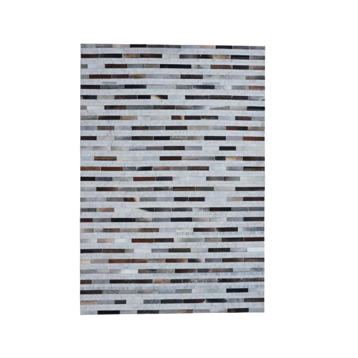 EMINZA Tapis de salon rectangulaire laine jacquard (160 x 230 cm) Sanjay Gris Outlet