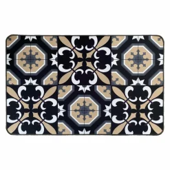 LUANCE Tapis d'entrée antidérapant (50 x 80 cm) Carmen Noir Outlet