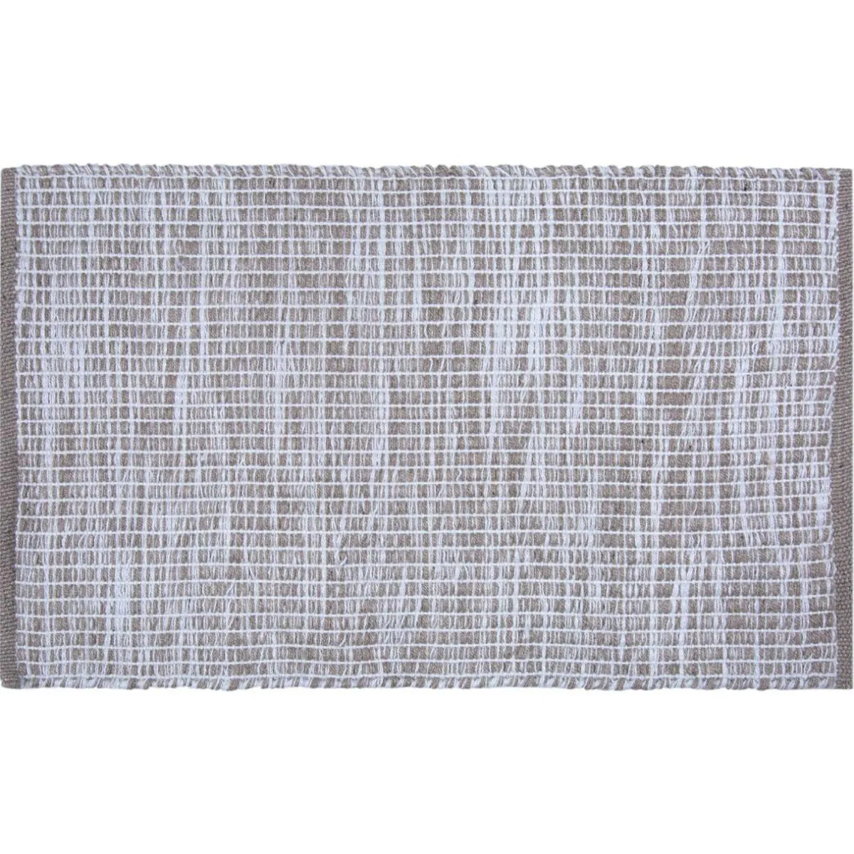 L'EFFET PAPILLON Tapis d'extérieur rectangulaire (50 x 80 cm) Bono Ficelle Gris ficelle Sale