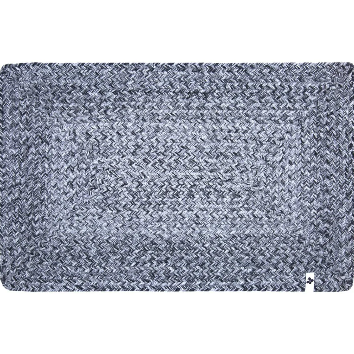 L'EFFET PAPILLON Tapis d'extérieur rectangulaire (50 x 80 cm) Pablo Poivre et sel Hot