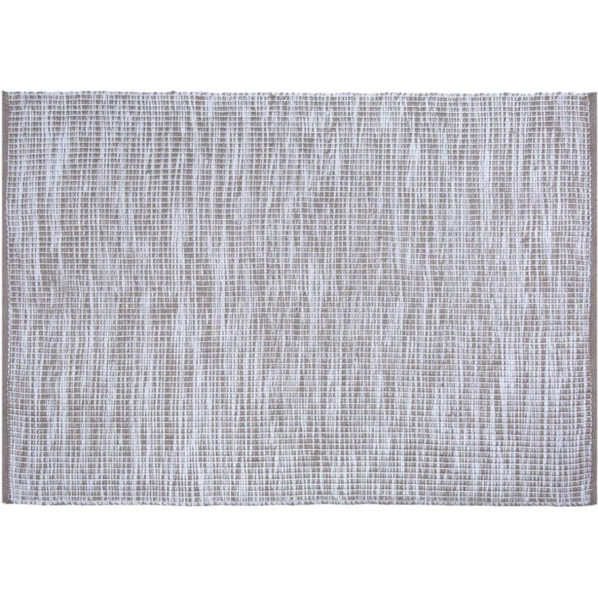 L'EFFET PAPILLON Tapis d'extérieur rectangulaire (160 x 230 cm) Bono Ficelle Gris ficelle New