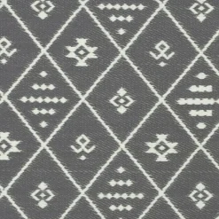 #N/A Tapis d'extérieur rectangulaire (180 x 120 cm) Inca Gris Discount