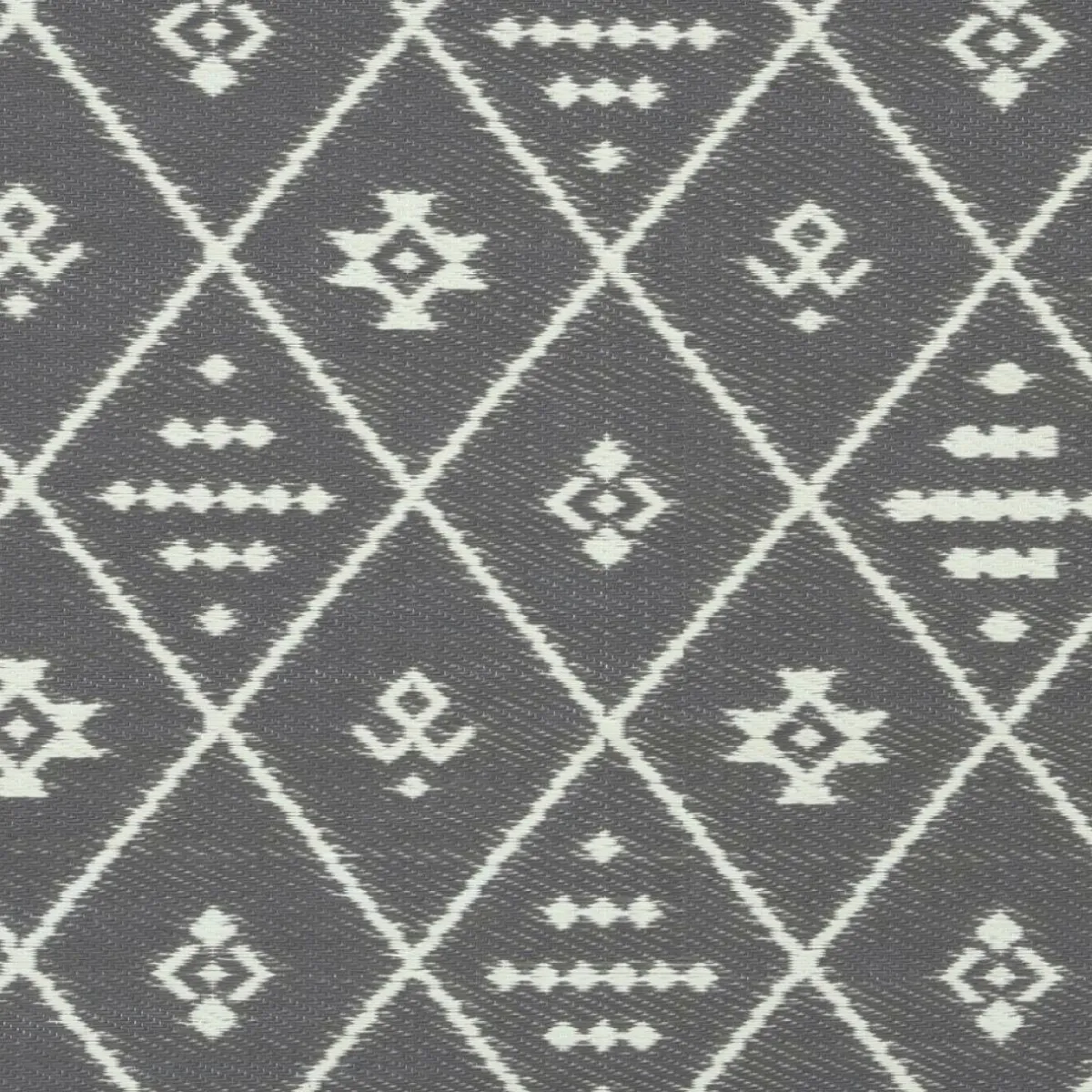 #N/A Tapis d'extérieur rectangulaire (180 x 120 cm) Inca Gris Discount