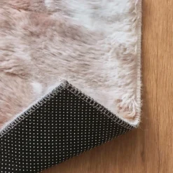 EMINZA Tapis fausse fourrure (60 x 120 cm) Toronto Taupe