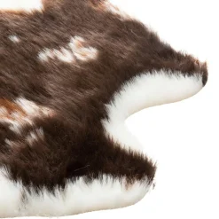 ATMOSPHERA Tapis fausse peau de vache (100 x 94 cm) Vache Marron Sale