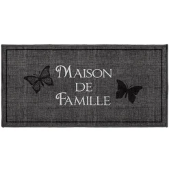 DOUCEUR D'INTERIEUR Tapis multi-usage (50 x 120 cm) Familia Gris Sale