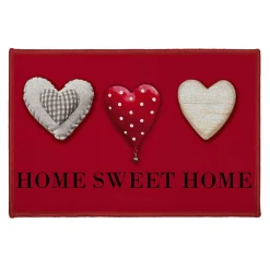 DOUCEUR D'INTERIEUR Tapis multi-usage (40 x 60 cm) Home Passion Rouge New