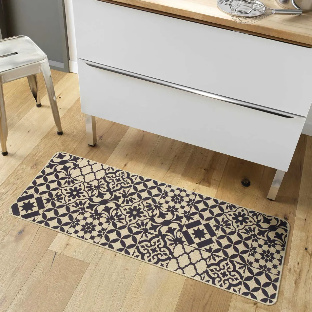 douceur d'intu017drieur Tapis multi-usage antidérapant (120 x 45 cm) Tallulah Beige Best