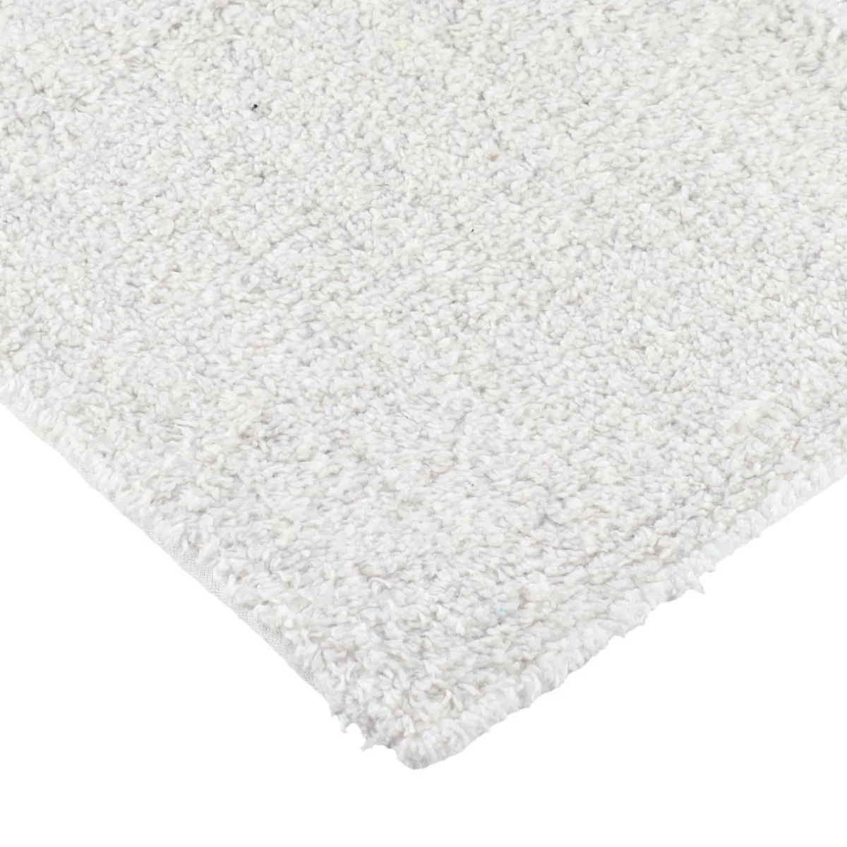 TENDANCE Tapis salon coton (45 x 90 cm) Naël Blanc Discount