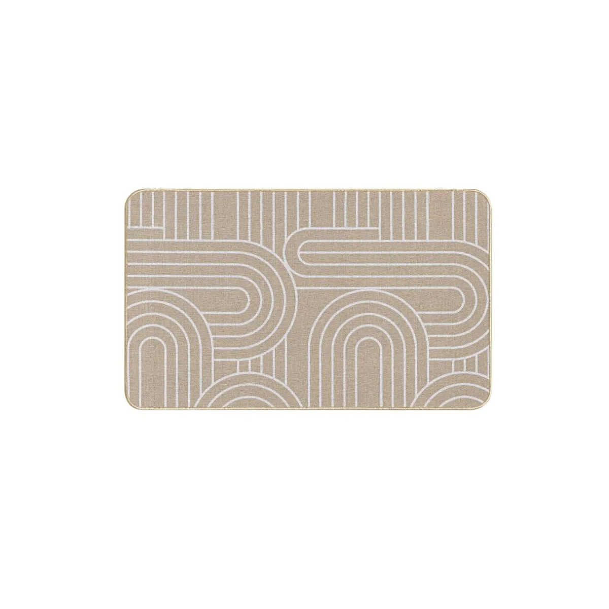 douceur d'intu017drieur Tapis tissé antidérapant (45 x 75 cm) Modul Blanc Online