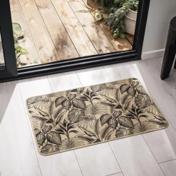 douceur d'intu017drieur Tapis tissé antidérapant (45 x 75 cm) Stylis Noir Outlet