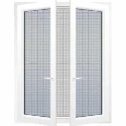 LUANCE Toile Moustiquaire pour fenêtre (250 x 250 cm) Blanc Outlet