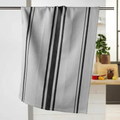 DOUCEUR D'INTERIEUR Torchon (70 cm) Comptoir Gris New