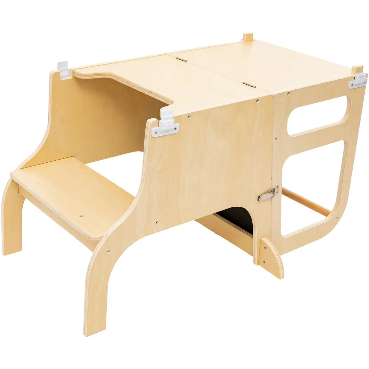 Atmosphera cru017dateur d'intu017drieur for kids Tour d'observation bureau bois (H91 cm) Alba Marron Sale