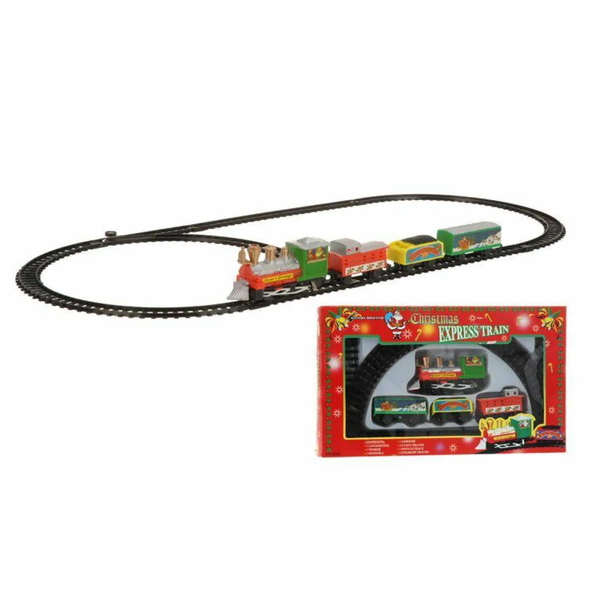 KOOPMAN Train électrique de Noël (30 cm) Paris-Express Sale