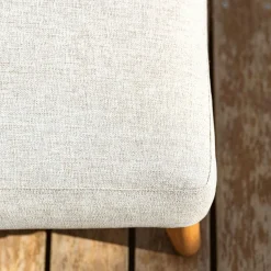 MOBELLIA Transat double en aluminium Monte Carlo et taupe Blanc Clearance