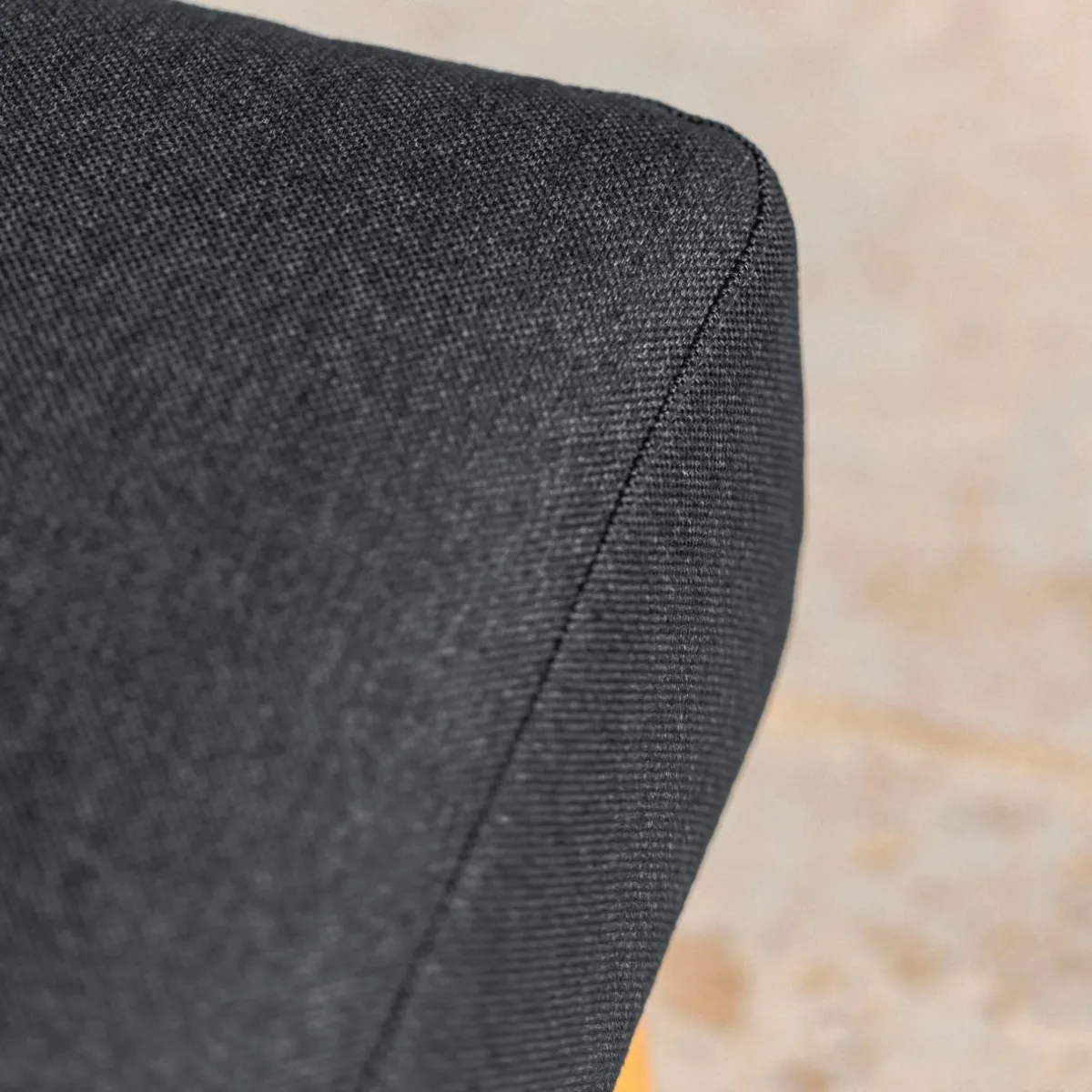 MOBELLIA Transat en aluminium Monte Carlo Gris Anthracite