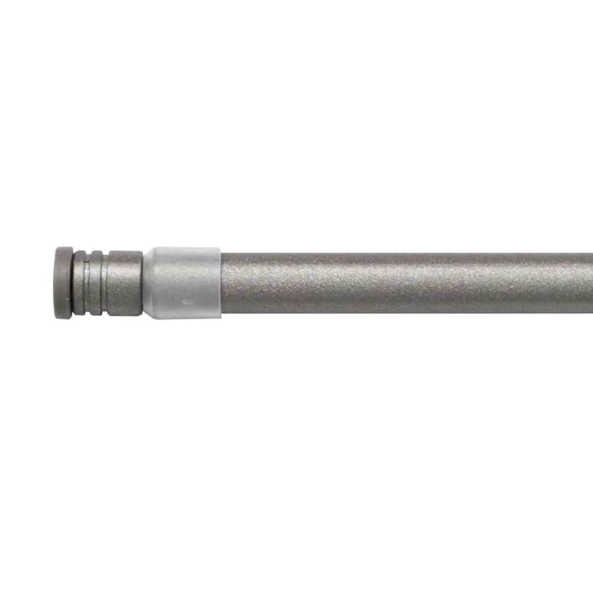 LUANCE Tringle autobloquante extensible ronde (L60 - 80 cm / D10 mm) Pia béton Gris New