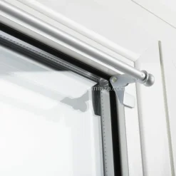 LUANCE Tringle extensible Fix'vit (30 à 50 cm) Argent Hot