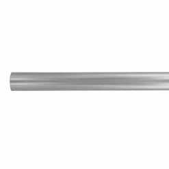 LUANCE Tringle rideau métal extensible (L185 - L350 cm / D17 - D28 mm) Lino Mat Argent