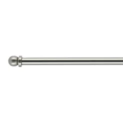 LUANCE Tringle voilage extensible ronde (L60 - 80 cm /D7 mm) Pietro Argent Online