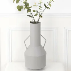 #N/A Vase en métal (H45 cm) Deli Gris Online