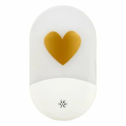 OSTARIA Veilleuse enfant secteur (6 cm) Cœur he Blanc Sale