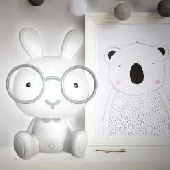 HOME DECO KIDS Veilleuse Lapin Mona he Blanc Clearance