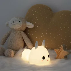 Atmosphera createur d'interieur for kids Veilleuse LED enfant (H11.2 cm) Lapin he Blanc New