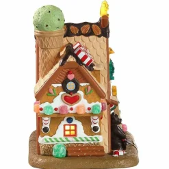 LEMAX Village de Noël à piles lumineux Confiserie Best