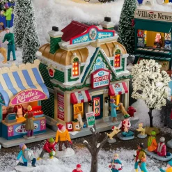 LEMAX Village de Noël à piles lumineux Boutique de jouets Fur-Ever Online