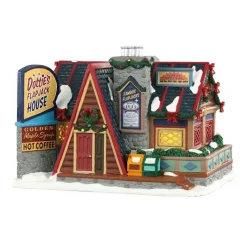 LEMAX Village de Noël lumineux Restaurant Dottie's Flapjack Clearance