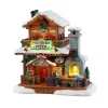 LEMAX Village de Noël lumineux Pizza Pomme de pin Discount