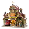 LEMAX Village de Noël lumineux Café Pumpkin Spice Clearance