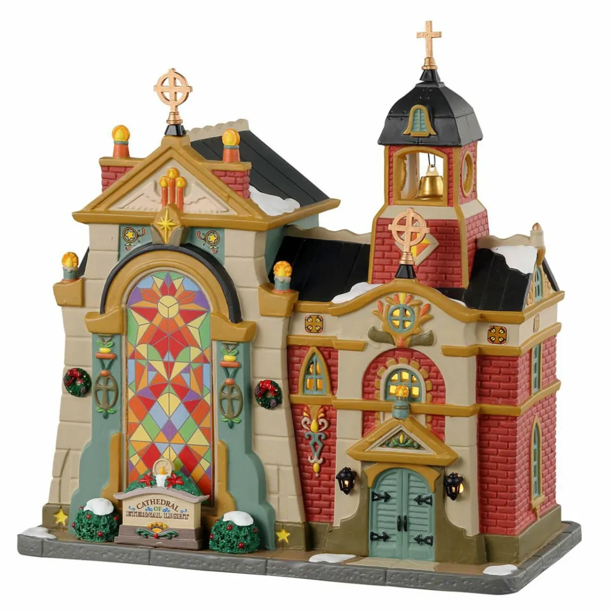 LEMAX Village de Noël lumineux Cathédrale de la lumière éternelle Outlet