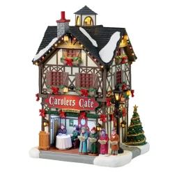 LEMAX Village de Noël lumineux à piles Le café des chanteurs Online