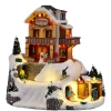 LEMAX Village de Noël lumineux, musical et en mouvement Vail Village Discount