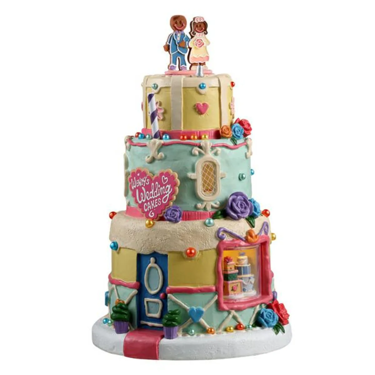 LEMAX Village de Noël lumineux à piles Gâteau de mariage de Wendy Outlet