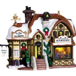 LEMAX Village de Noël lumineux Boulangerie Devaney's Online