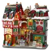 LEMAX Village de Noël lumineux à piles Christmas City