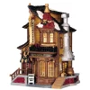 LEMAX Village de Noël lumineux Boutique chocolaterie de Lucy Sale