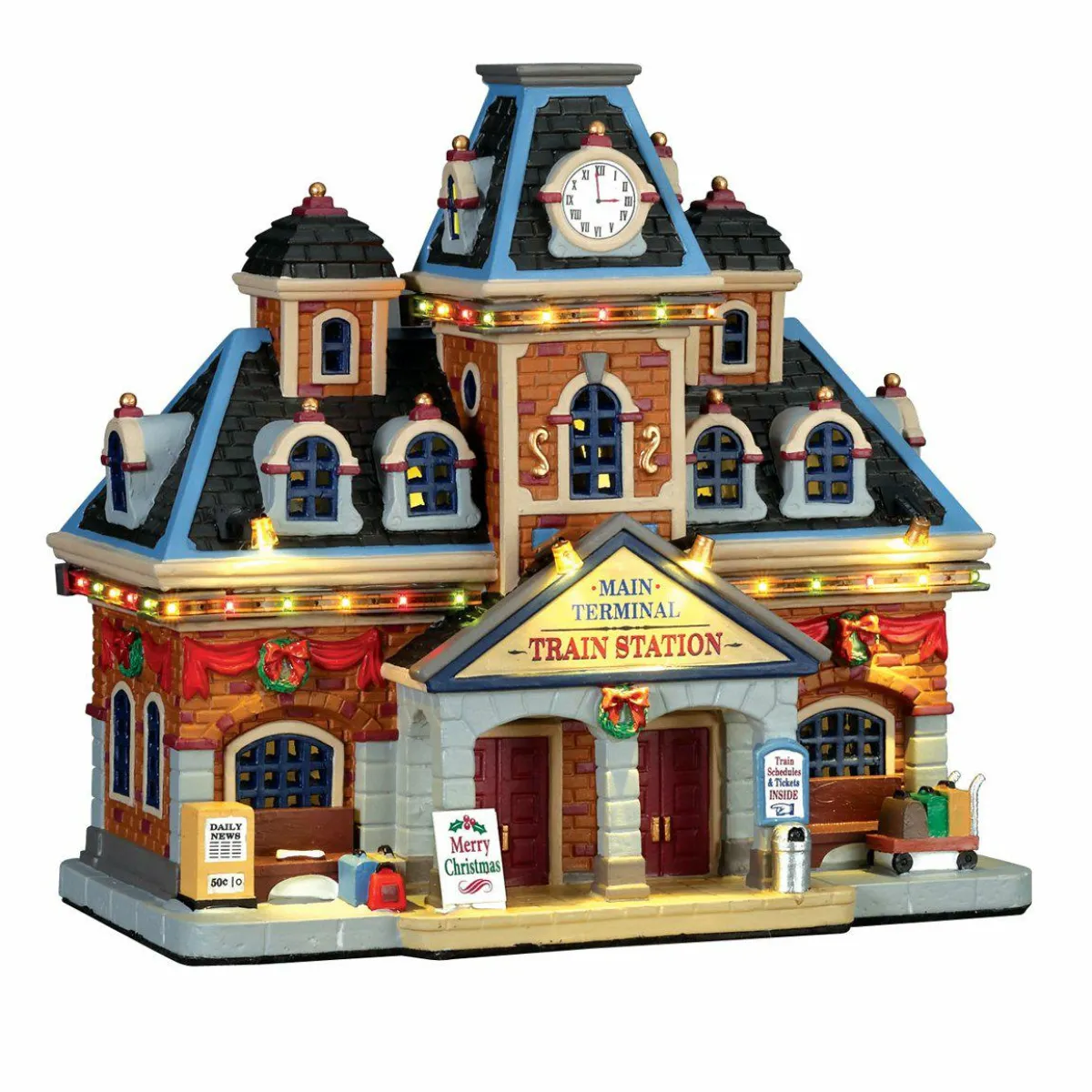 LEMAX Village de Noël lumineux Gare principale Online
