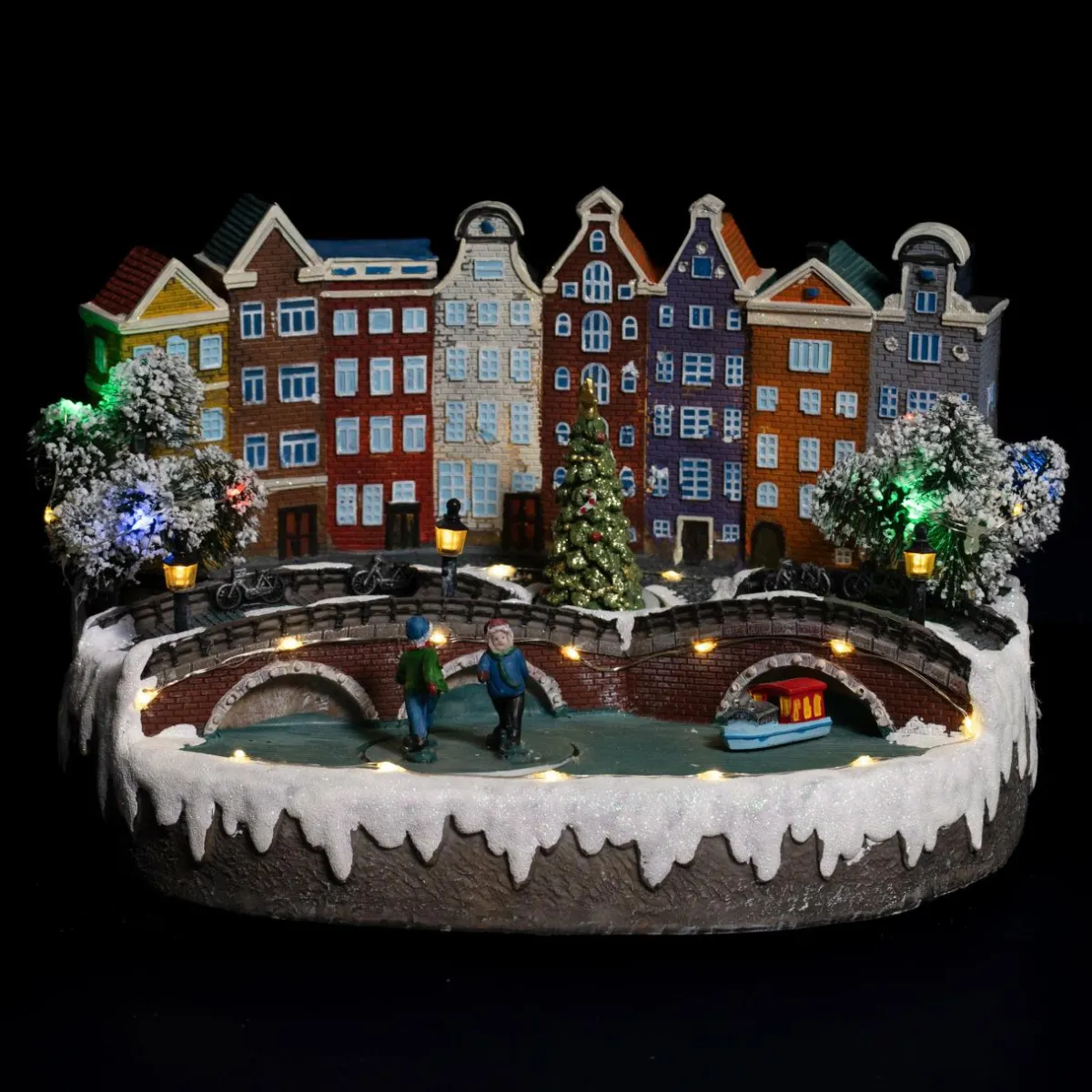 KAEMINGK Village de Noël lumineux et musical Amsterdam Online