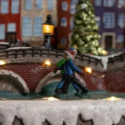 KAEMINGK Village de Noël lumineux et musical Amsterdam Online