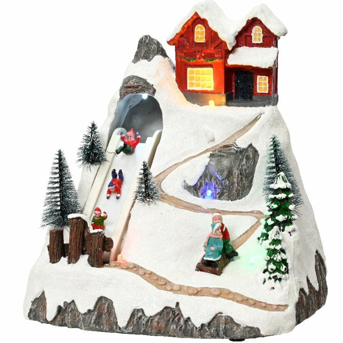 KAEMINGK Village de Noël lumineux Joie d'hiver Multicolore Sale
