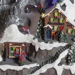 KAEMINGK Village de Noël lumineux Joie d'hiver Multicolore Sale