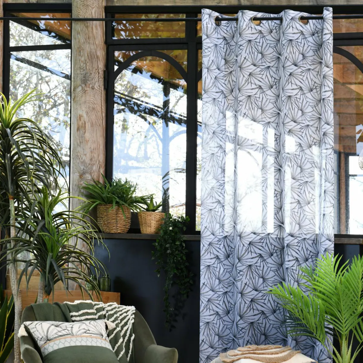 LOVELY CASA Voilage (140 x 260 cm) Baléares Ecru Clearance