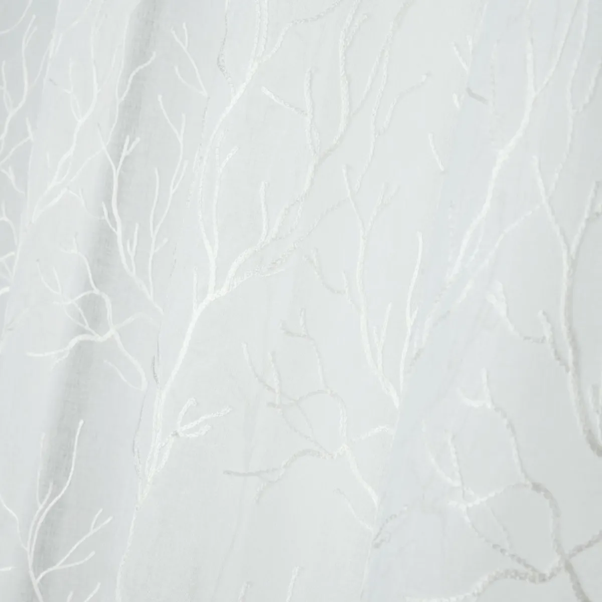 STOF Voilage (140 x 260 cm) Corallys Blanc Clearance