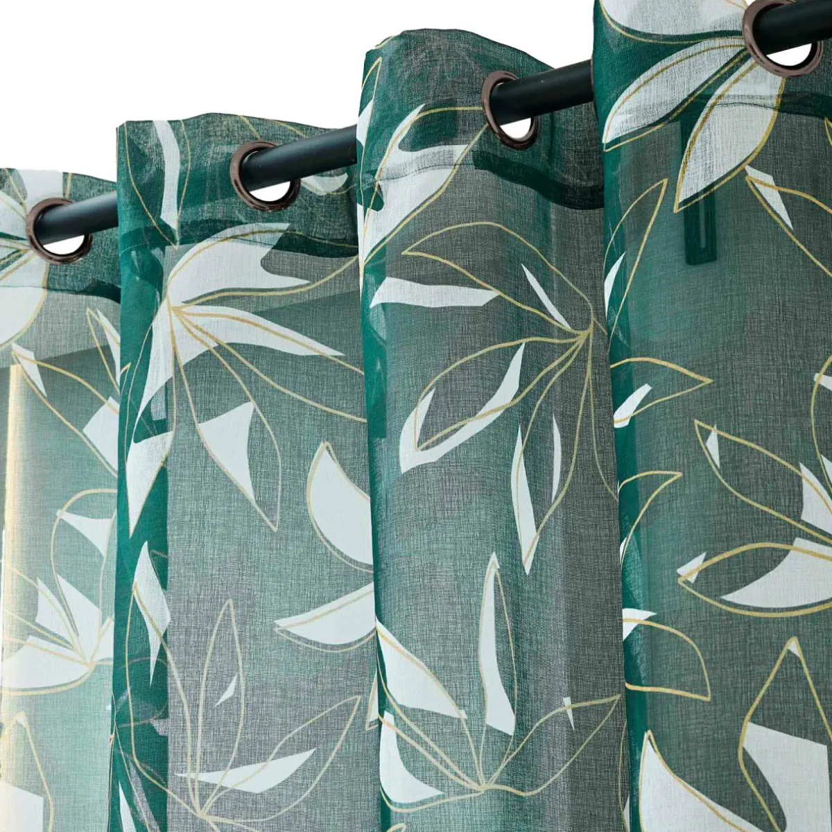 douceur d'intu017drieur Voilage (140 x 240 cm) Elsa Vert Clearance