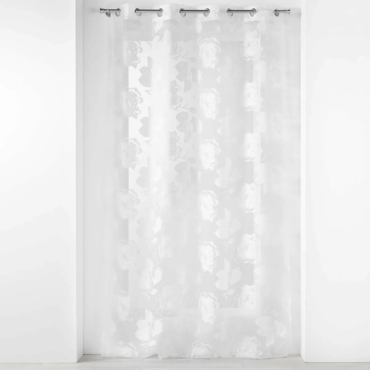 DOUCEUR D'INTERIEUR Voilage (140 x 240 cm) Florinella Blanc Hot